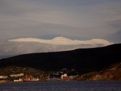 Петропавловск-Камчатский со стороны моря