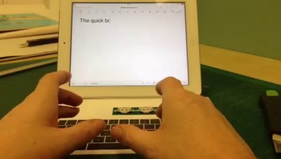 Самая тонкая клавиатура в мире от Novalia.