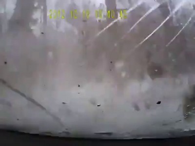 Занос с переворотом