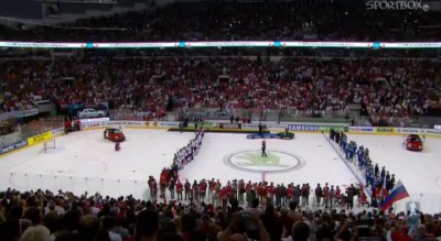 Финал ЧМ-2014 по хоккею. Россия Чемпион. Гимн Российской Федерации.