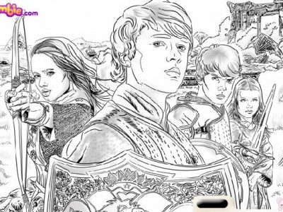 Раскраска "Нарния"