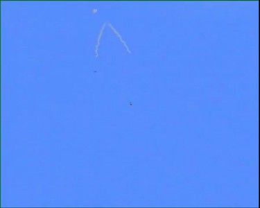 Уничтожение самолета карателей