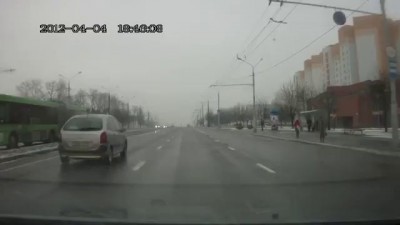 ГАИ на BMW GT в Минске