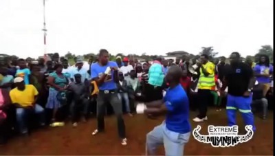 Man gets knocked out, now watch how they perform CPR. Hilarious