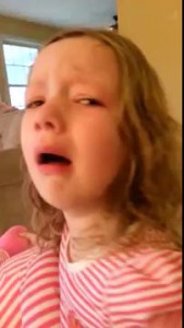 Little girl devastated that she won't meet George Washington