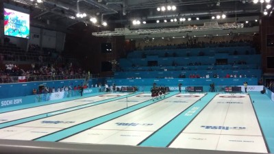 Россия-Дания. Кёрлинг