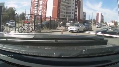 Пьяная за рулем