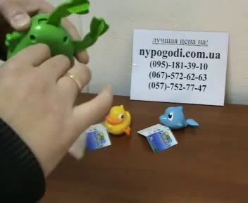 Заводная лягушка,рыбка и утёнок.flv