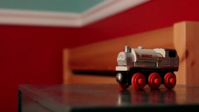 A Toy Train in Space