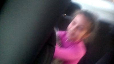 первая поездка собаки в машине