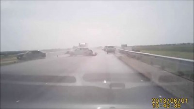 Авария на дороге Краснодар - Славянск на Кубани