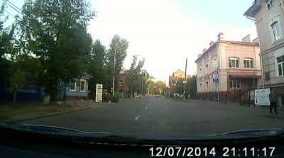 гуляет дама с веником