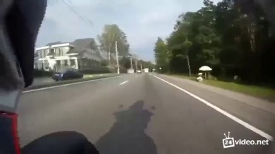 Хруст влетел в Порше