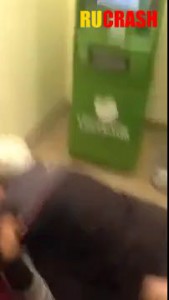 Бомжи в сбербанке