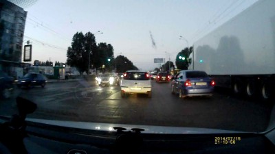 Авария в Самаре с участием маршрутки