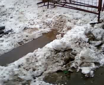 асфальт на снег 3