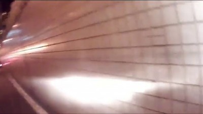 Подрезал мопедистку