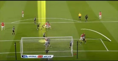 АПЛ. 37-тур Арсенал (Лондон) – Уиган Атлетик (Уиган) – 4:1