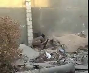 Исламский террорист взорвался от миномета