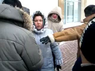 1000 рублей за поддержку Путина. Поклонная гора 2012.02.04