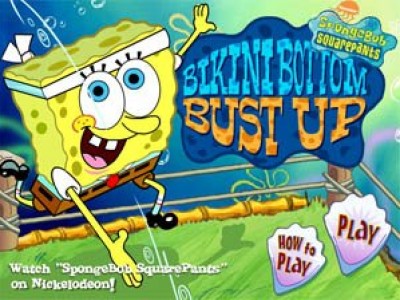 SpongeBob SqaurePants Bikini Bottom Bust Up