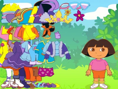 Dora Explorer Dress Up