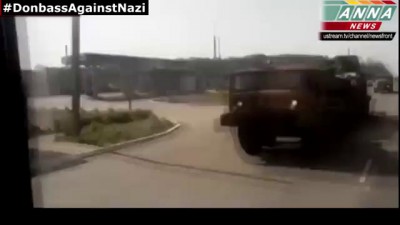 Луганск. Тяжёлая артиллерия карателей едет штурмовать город!