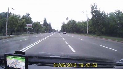 Обгон через двойную сплошную