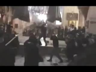 Драка священников