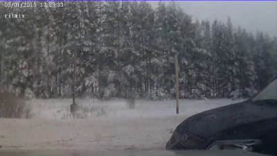 Дама вылетела на встречку...