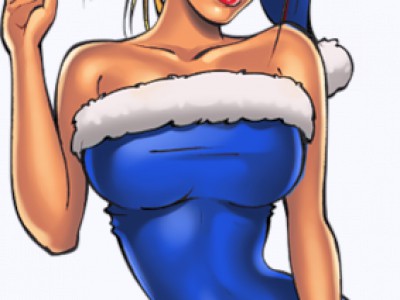 Снегурочка - синяя шубка