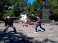 Бой Голубями! (Part.2 "Near fight")