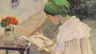 М.В. Портрет Е.П.Нестеровой за вышиванием. 1909