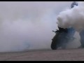 Блондинка чуть не сгорела