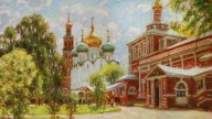 полдень. Новодевичий монастырь