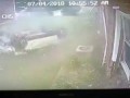 Police: Man Flees Officer, Crashes into Home