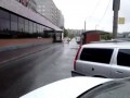 Из машины вылезай блеать !