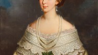 Franz Schrotzberg Empress Elisabeth (as a young woman).1854