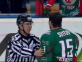 Назаров удален до конца за бросок бутылки в Свитова / Nazarov sent off for Svitov's incident