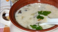 грибной с плавленныс сыром