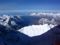 Самая высокая точка Земли — вершина Джомолунгма (8848 м.) / View from the top of Mount Everest