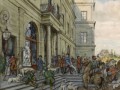 50.Александр Бенуа «Иллюстрация «Отъезд Графа Орлова н?
