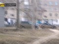 Прокатил сотрудника ДПС на капоте