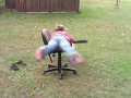 Leaf blower Chair