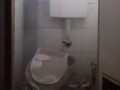 Петарда в унитазе.