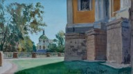 37.Бенуа Александр Николаевич (1870–1960) Терраса дворца в ?