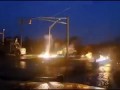 New Jersey utility worker narrowly escapes power line fire