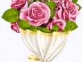 Rose_Bouquet_with_Heart_Transparent_PNG_Clip_Art_Image