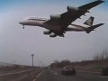 Низкий проход над трассой A380 посадка в Кеннеди аэропорт