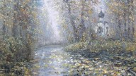 пруд. Никольское кладбище. Александро - Невская лавра